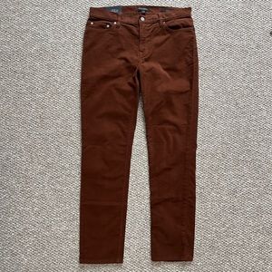 Brown Slim Fit Traveler Pants 32x32